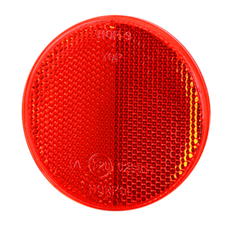 Reflector red dia.78mm screw